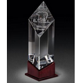 Medium Optic Hermosa Crystal Award